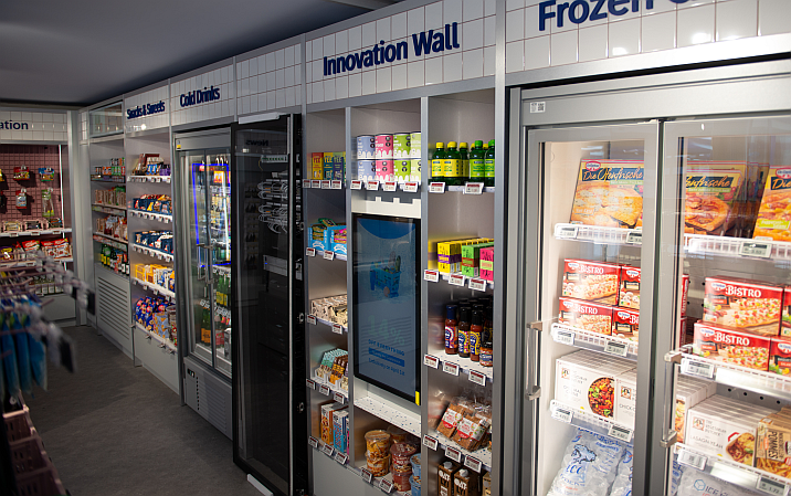 inside the S.Mart store